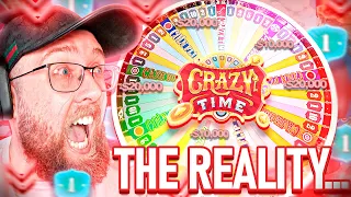 THE REALITY OF CRAZY TIME LIVE GAME SHOW!