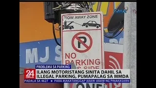 Ilang motoristang sinita dahil sa illegal parking, pumapalag sa MMDA
