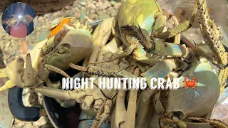 Crazy crab hunting in Jamaica portmore city night catch curry crab Ñ white rice epic must watch