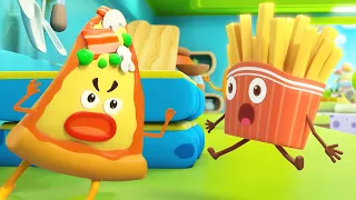 Guerreros de Patatas Fritas y Más Canciones | Canciones Infantiles | BabyBus Español