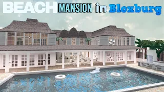 BUILDING A BEACH MANSION IN BLOXBURG