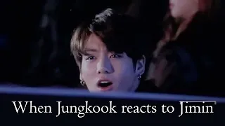 When Jungkook only focuses on Jimin | Jungkook reaction to Jimin | 12 minutes of Jikook