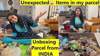 இதை அனுப்பலாமா???🏡வீட்டுக்கு Amma sent me package from India to America ~ Unboxing ~ Family Traveler