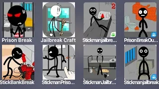 Prison Break,Jailbreak Craft,Stickman Jailbreak 2,Prison Break Out,Stick Bank Break