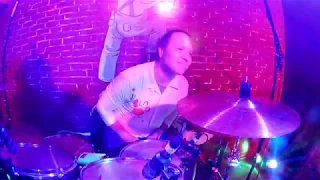 Lounge City cover Tito & Tarantula "After Dark" drumcam