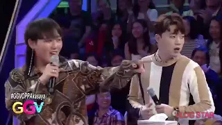 GGV/JinHo and Ryan accept Vice Ganda's street food challenge