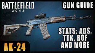 AK-24 Stats & Best Attachments - Battlefield 2042 Gun Guide #2