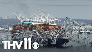 Baltimore bridge collapse | 2 people rescued, at least 6 still missing