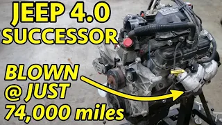"IT JUST LOST POWER" Jeep Wrangler JK 3.8L V6 GRENADED With LOW MILES!?! Full Engine Teardown