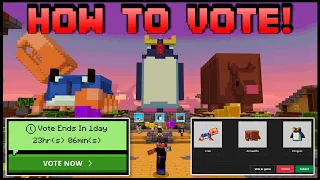 Minecraft - Every Way To Vote In The Minecraft Live 2023 Mob Vote! (Crab/Armadillo/Penguin)