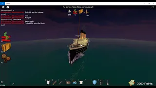 Roblox titanic Part 2: The lifeboat launch!