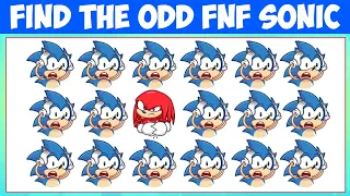 HOW GOOD ARE YOUR EYES #2 | Find The Odd Emoji Out | FNF Sonic