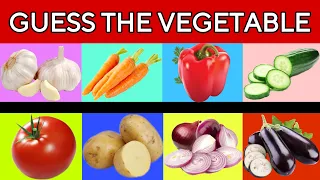 Guess the Vegetable Quiz - 50 Different Types of Vegetable