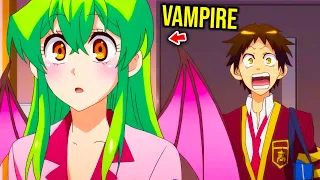 Lonely Boy Finds out his Crush is a Vampire!