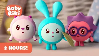 BabyRiki | MEGAcollection! 2 Hours with BabyRiki! | Cartoons for Kids | 0+