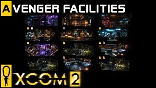 XCOM 2 - Facilities Base Management Overview - Preview / Review Gameplay