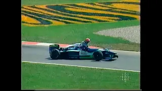 1996 F1 Canadian GP - Martin Brundle hit Pedro Lamy on lap 46