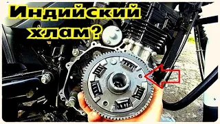 РАЗВАЛИЛОСЬ СЦЕПЛЕНИЕ НА BAJAJ BOXER 150 С ПРОБЕГОМ 8000КМ!