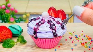 ✨ Fancy in Minutes! ✨ Mini Strawberry Cupcake Recipe 🍓