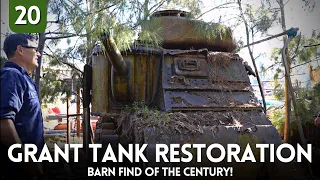 WORKSHOP WEDNESDAY: Greatest tank BARN FIND in Australia! PART I