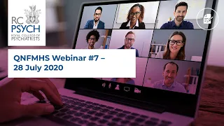 QNFMHS Webinar #7 – 28 July 2020