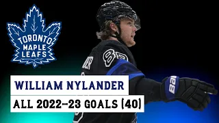 William Nylander (#88) All 40 Goals of the 2022-23 NHL Season