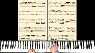 Invention No  4 in D Minor, BWV 775 J  S  Bach Slow Play Along