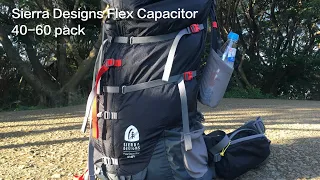 輕量背包Sierra Designs Flex Capacitor 40-60 Pack