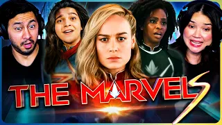 THE MARVELS Trailer Reaction ! | MCU | Brie Larson | Samuel L. Jackon