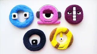 Unifon Alphabet Lore O to ꄍ (Evan Arts version) Satisfying Needlefelt Art Compilation