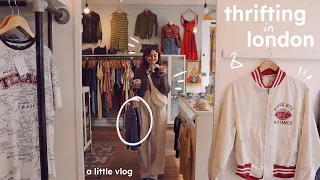 let's go vintage shopping & thrifting in london 🛍️ vlog | AD