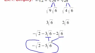 Adding, Subtracting, and Multiplying Radicals