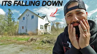 MY ABANDONED HOUSE IS FALLING DOWN (WE CANT SAVE IT)