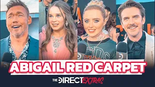 Abigail Movie Red Carpet Interviews: Kathryn Newton, Dan Stevens, & More Talk Vampires & Horror