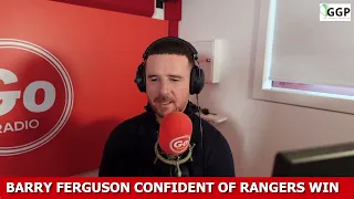 Barry Ferguson Confident Of Rangers Win vs Celtic