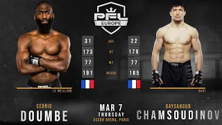 Cedric DOUMBE vs Baysangur CHAMSOUDINOV Full FIGHT