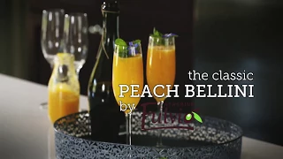 Catherine Fulvio's Bellini -  a twist on the refreshing classic cocktail