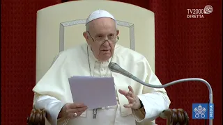 Papa Francesco, Udienza Generale del 2 settembre 2020