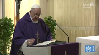 Papa Francesco, omelia a Santa Marta del 8 aprile 2020