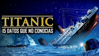 💥15 DATOS que no Sabias del TITANIC - 111 Años desde el Hundimiento - TITANIC 1912