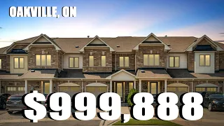 FULLY UPGRADED OAKVILLE TOWN HOME IS UNDER A MILLION!!!! Oakville Ontario Home for Sale!