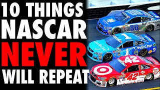 10 Things That NASCAR Will NEVER Do Again