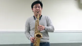 【FERLING 48 Etudes for Saxophone】No.17 Adagio Cantanbile by Wonki Lee