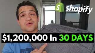 [CASE STUDY] $1.2M In 30 Days Selling Backpacks - Shopify Dropshipping Tutorial 2020