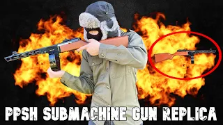 Airsoft Review of The PPSH SUBMACHINE GUN REPLICA (PPSH-41)