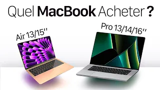 GUIDE D'ACHAT : Quel MacBook Acheter ? (2023/2024)