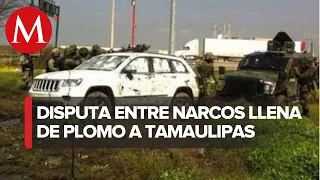 Sicarios de las facciones del Cártel del Golfo se enfrentan en Tamaulipas