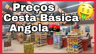 Exagero de preços no supermercado em Luanda Angola, quanto custa uma cesta básica ? Fiquei chocada😰