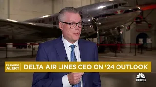 Delta Air Lines CEO Ed Bastian on Q4 earnings beat, 2024 outlook