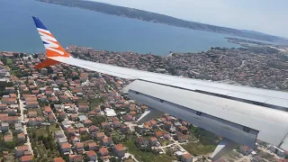 Flight from Prague to Split | Smarwings Boeing 737 MAX 8 OK-SWA